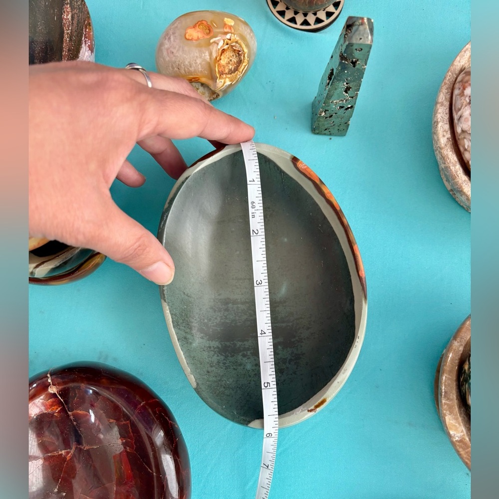 Polychrome Jasper Bowl - Picture 9 of 9